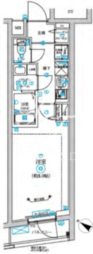 リルシア不動前 305 間取り図