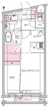 ベルシードステアー西早稲田 303 間取り図