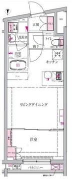 ベルシードステアー西早稲田 302 間取り図