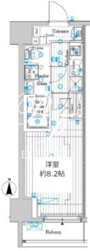 プレール・ドゥーク両国4 103 間取り図