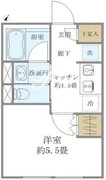 コンポジット高輪 203 間取り図 ?>
