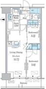 パークアクシス新宿百人町 323 間取り図