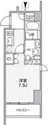 シーズンフラッツ新高円寺 504 間取り図
