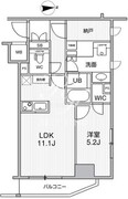 シーズンフラッツ新高円寺 503 間取り図