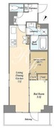 ルミーク文京千石 407 間取り図
