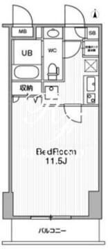 アーバンフラッツ池袋プレミアム 1004 間取り図