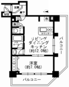 レジディア神田東 903 間取り図