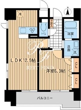 KDXレジデンス大山 1401 間取り図