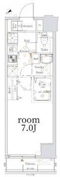 ログ銀座東 502 間取り図