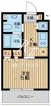 エスティメゾン武蔵小山 504 間取り図