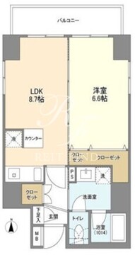 ＰＡＴＨ中目黒ｕｎｏ 203 間取り図