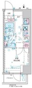ジェノヴィア桜上水2 401 間取り図