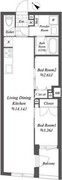 オープンブルーム渋谷本町 101 間取り図