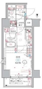 クレヴィスタ中野新橋2 203 間取り図