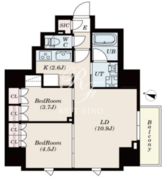 MFPRコート日本橋馬喰町 403 間取り図