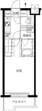 ルーブル蓮根弐番館 305 間取り図