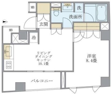 J.リヴェール学芸大学 206 間取り図