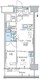 パークアクシス新宿百人町 213 間取り図