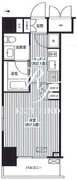 グランハイツ錦糸町 905 間取り図