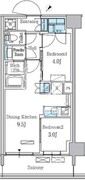 パークアクシス品川南大井パークフロント 521 間取り図