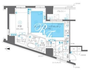 ズーム方南町 501 間取り図