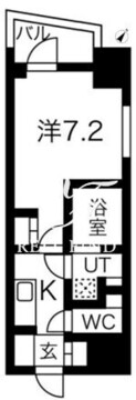 プレール・ドゥーク文京本郷 1002 間取り図