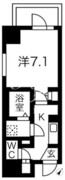 プレール・ドゥーク文京本郷 501 間取り図