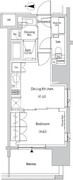ザ・パークハビオ目白タワー 305 間取り図