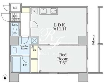 ビ・ラグーナ浅草 602 間取り図