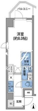 ルネサンスコート田端 404 間取り図