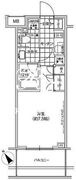 パークハビオ武蔵小山 202 間取り図 ?>