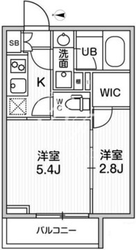 リテラス清澄白河 301 間取り図