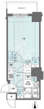 フェニックス西参道タワー 801 間取り図