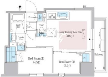 アーバネックス蔵前レジデンス 505 間取り図