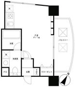 レジディア恵比寿 601 間取り図