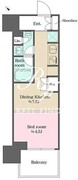 ウエリスアーバン水天宮前 736 間取り図