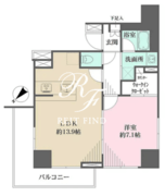 クレストヒル文京千石 A1003 間取り図