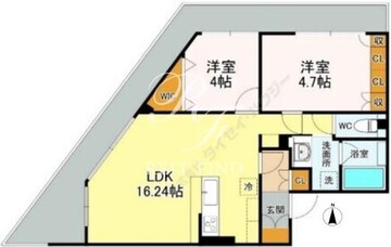 イプシロン亀戸 503 間取り図