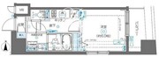 ズーム渋谷富ヶ谷 501 間取り図