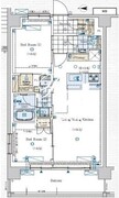 ジェノヴィア赤羽 514 間取り図