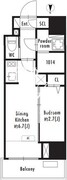 グランパセオ亀戸 1301 間取り図