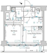 ラフィスタときわ台 104 間取り図