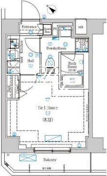 ラフィスタときわ台 701 間取り図