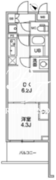 ライムレジデンス曳舟 517 間取り図