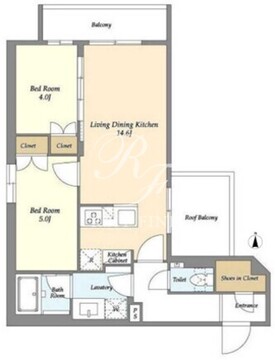 ベルファース三軒茶屋 505 間取り図