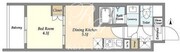 ベルファース三軒茶屋 502 間取り図