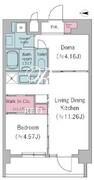ドゥーエ西馬込2 404 間取り図