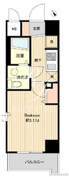 プライムアーバン板橋区役所前 807 間取り図