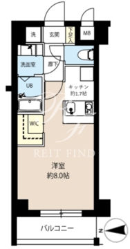 レオーネ王子飛鳥山 107 間取り図