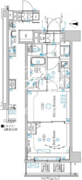 ラフィスタ墨田5丁目2 405 間取り図